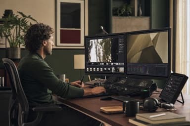 Postazione professionale di post produzione